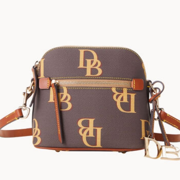 Dooney & Bourke Borsa Monogramma In Tela – Marrone Tmoro – Versatile E Spaziosa